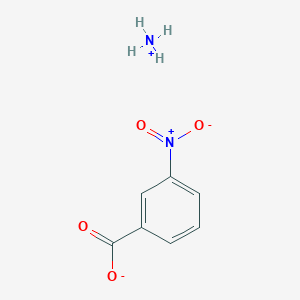 molecular formula C7H8N2O4 B092822 Ammonium 3-nitrobenzoate CAS No. 19328-56-4