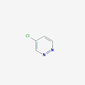 molecular formula C4H3ClN2 B092835 4-Chloropyridazine CAS No. 17180-92-6