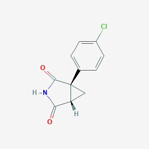 molecular formula C11H8ClNO2 B092837 Cyproximide CAS No. 15518-76-0