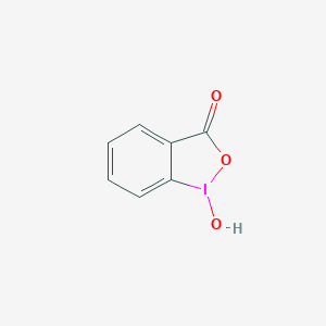 molecular formula C7H5IO3 B092841 1-羟基-3-氧代-1,3-二氢-1,2-苯并碘酮 CAS No. 131-62-4