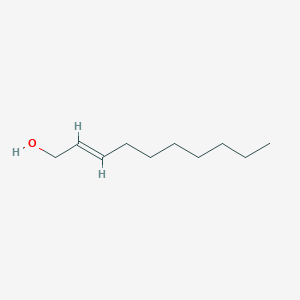 molecular formula C10H20O B092844 2-Decenol, (2E)- CAS No. 18409-18-2