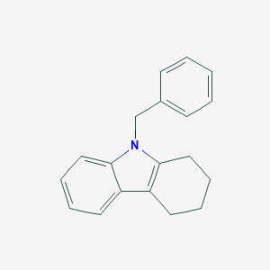 molecular formula C19H19N B092867 9-Benzyl-2,3,4,9-tetrahydro-1H-carbazole CAS No. 17017-63-9