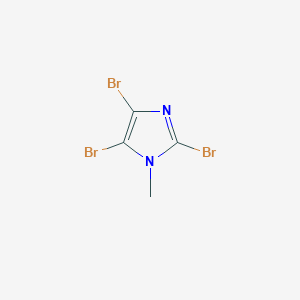 molecular formula C4H3Br3N2 B092877 2,4,5-Tribromo-1-methyl-1H-imidazole CAS No. 1003-91-4