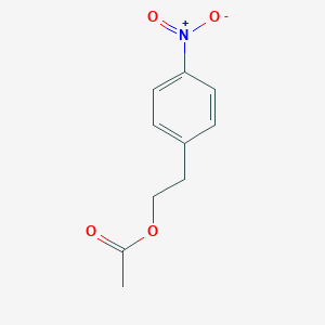 molecular formula C10H11NO4 B092881 p-Nitrophenethyl acetate CAS No. 104-30-3