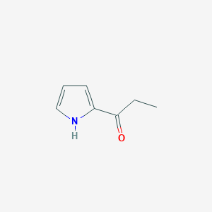 molecular formula C7H9NO B092889 2-Propionylpyrrole CAS No. 1073-26-3