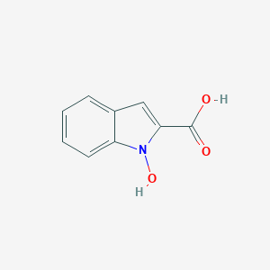 molecular formula C9H7NO3 B092891 1-hydroxy-1H-indole-2-carboxylicacid CAS No. 16264-71-4