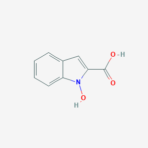 molecular formula C9H7NO3 B092891 1-hydroxy-1H-indole-2-carboxylic acid CAS No. 16264-71-4