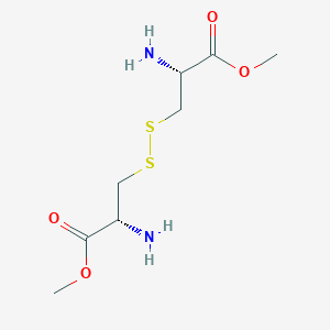 molecular formula C8H16N2O4S2 B092896 Cystine dimethyl ester CAS No. 1069-29-0