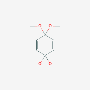 molecular formula C10H16O4 B092906 3,3,6,6-Tetramethoxy-1,4-cyclohexadiene CAS No. 15791-03-4