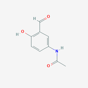 molecular formula C9H9NO3 B092919 2-Hydroxy-5-acetamidobenzaldehyde CAS No. 16358-44-4