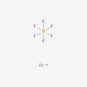 molecular formula F6SiZn B092922 Zinc hexafluorosilicate CAS No. 16871-71-9