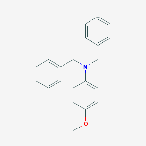 molecular formula C21H21NO B092934 N,N-二苄基对苯甲醚胺 CAS No. 18613-55-3