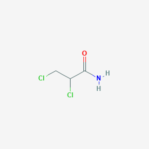 molecular formula C3H5Cl2NO B092940 2,3-二氯丙酰胺 CAS No. 19433-84-2