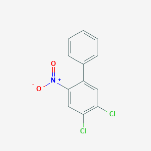 molecular formula C12H7Cl2NO2 B092941 4,5-Dichloro-2-nitro-1,1'-biphenyl CAS No. 15862-05-2