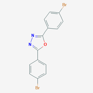 molecular formula C14H8Br2N2O B092946 2,5-Bis(4-bromophenyl)-1,3,4-oxadiazole CAS No. 19542-05-3