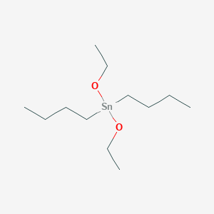 molecular formula C12H28O2Sn B092952 Dibutyl(diethoxy)stannane CAS No. 1067-41-0