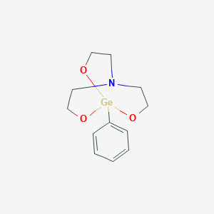 molecular formula C12H17GeNO3 B092956 Phenylgermatrane CAS No. 17663-22-8