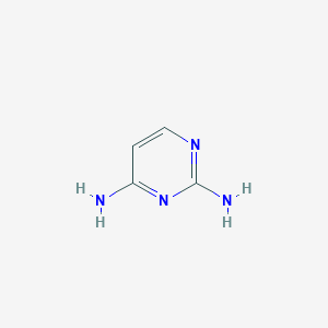 molecular formula C4H6N4 B092962 2,4-Diaminopyrimidine CAS No. 156-81-0