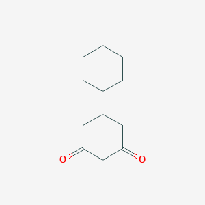 molecular formula C12H18O2 B092970 5-Cyclohexylcyclohexane-1,3-dione CAS No. 17844-66-5