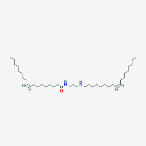 molecular formula C39H76N2O B092973 (Z,Z)-N-[3-(9-octadecenylamino)propyl]-9-octadecenamide CAS No. 17081-40-2