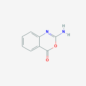 molecular formula C8H6N2O2 B092976 2-amino-4H-3,1-benzoxazin-4-one CAS No. 15607-11-1