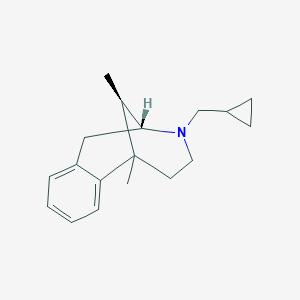 molecular formula C18H25N B092979 Volazocine CAS No. 15686-68-7