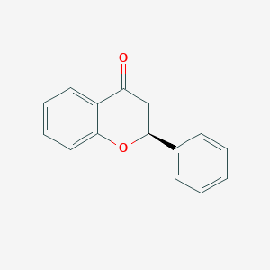 molecular formula C15H12O2 B092983 (2S)-Flavanone CAS No. 17002-31-2