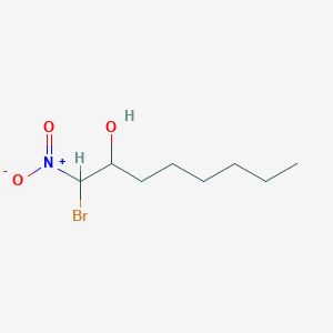 molecular formula C8H16BrNO3 B092984 1-Bromo-1-nitro-octan-2-OL CAS No. 15509-51-0