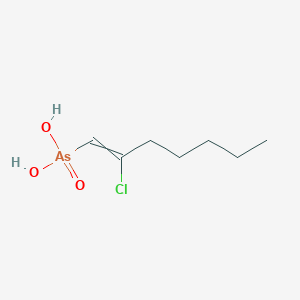 molecular formula C7H14AsClO3 B092990 Chloroarsenol CAS No. 151-07-5