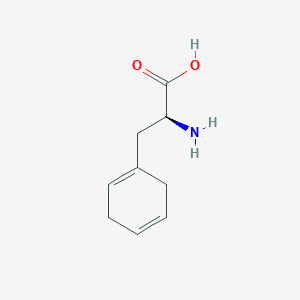 molecular formula C9H13NO2 B092993 2,5-Dihydrophenylalanine CAS No. 16055-12-2