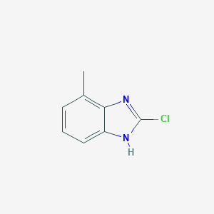 molecular formula C8H7ClN2 B092995 2-氯-4-甲基-1H-苯并咪唑 CAS No. 15965-57-8