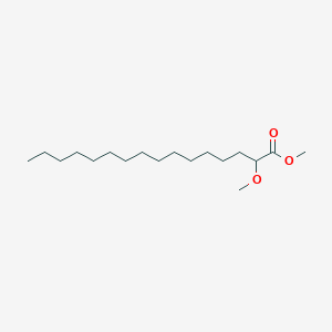 molecular formula C18H36O3 B092996 Methyl 2-methoxyhexadecanoate CAS No. 16725-36-3