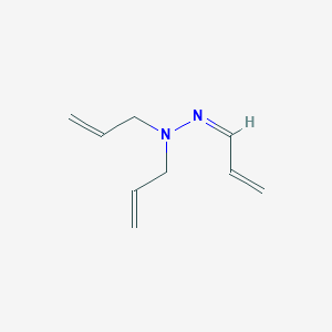 molecular formula C9H14N2 B092999 N-Prop-2-enyl-N-[(Z)-prop-2-enylideneamino]prop-2-en-1-amine CAS No. 18491-20-8