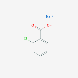 molecular formula C7H4ClNaO2 B093005 Sodium 2-chlorobenzoate CAS No. 17264-74-3