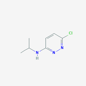 molecular formula C7H10ClN3 B093019 6-chloro-N-isopropylpyridazin-3-amine CAS No. 1007-55-2