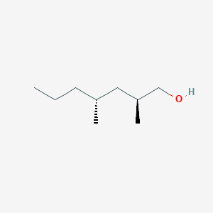 molecular formula C9H20O B093026 (2S,4R)-(-)-2,4-Dimethylheptan-1-ol CAS No. 18450-74-3
