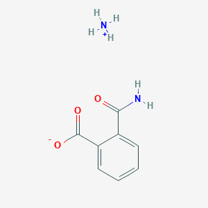 molecular formula C8H10N2O3 B093030 Ammonium 2-(aminocarbonyl)benzoate CAS No. 131-63-5