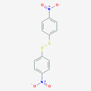 molecular formula C12H8N2O4S2 B093035 Bis(4-nitrophenyl) disulfide CAS No. 100-32-3