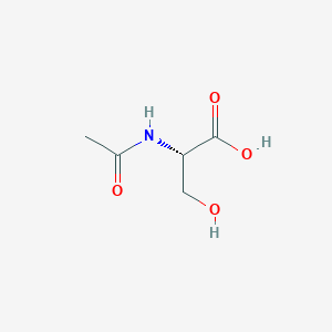 molecular formula C5H9NO4 B093042 N-Acetylserine CAS No. 16354-58-8