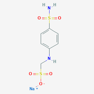 Sodium [[4-(aminosulphonyl)phenyl]amino]methanesulphonate