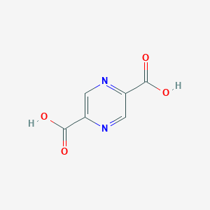 molecular formula C6H4N2O4 B093053 Pyrazine-2,5-dicarboxylic acid CAS No. 122-05-4