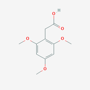 molecular formula C11H14O5 B009306 2,4,6-Trimethoxyphenylacetic acid CAS No. 104397-80-0