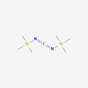 molecular formula C7H18N2Si2 B093060 Bis(trimethylsilyl)carbodiimide CAS No. 1000-70-0
