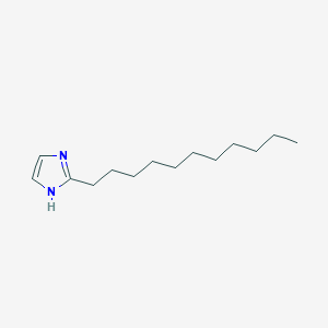 molecular formula C14H26N2 B093072 2-Undecyl-1H-imidazole CAS No. 16731-68-3