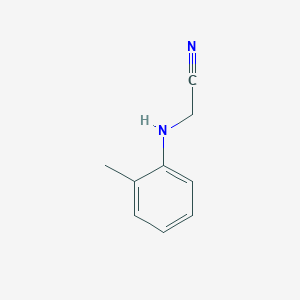 molecular formula C9H10N2 B093075 o-Tolylaminoacetonitrile CAS No. 16728-83-9