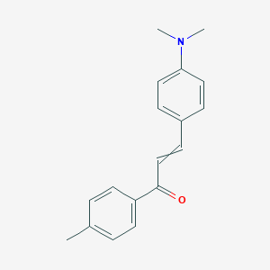 molecular formula C18H19NO B093077 3-[4-(Dimethylamino)phenyl]-1-(4-methylphenyl)prop-2-en-1-one CAS No. 19132-98-0