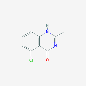 molecular formula C9H7ClN2O B093080 5-氯-2-甲基喹唑啉-4(3H)-酮 CAS No. 19407-56-8