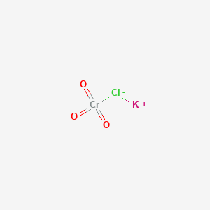 molecular formula ClCrKO3 B093082 Potassium chlorotrioxochromate CAS No. 16037-50-6