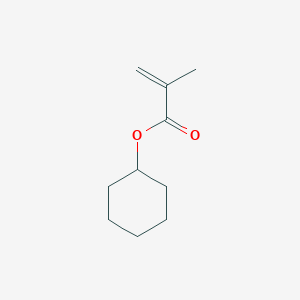 molecular formula C10H16O2 B093084 Cyclohexyl methacrylate CAS No. 101-43-9