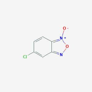 molecular formula C6H3ClN2O2 B093099 5-Chlorobenzofurazan 1-oxide CAS No. 17348-69-5